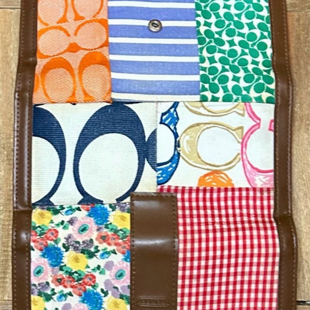 Coach Multicolor Patchwork Wallet - image 5